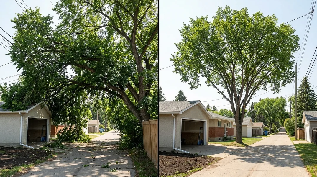 Tree Trimming result in Edmonton — River Valley Tree Trimming