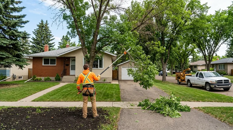 Low Branch Removal Edmonton