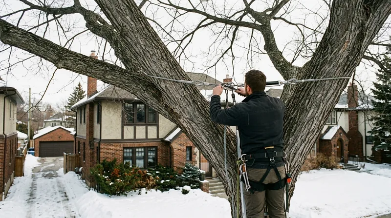 Tree Cabling & Bracing Edmonton